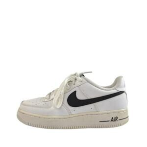 Nike Air Force 1 Low AN20 Kids White Black Sneakers Shoes Sz 3.5 Yrs Old (33.5)